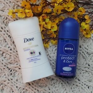 Dove and Nivea Deodorant Set